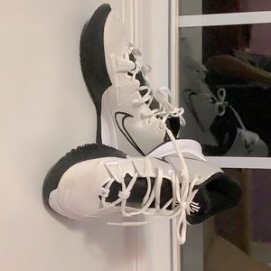 White Nike Basketball Shoes
